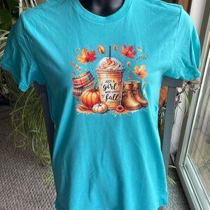 Just a girl who loves Fall Small T-Shirt